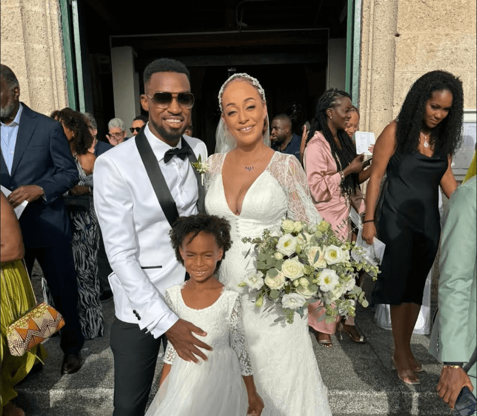 Darian King, Prominent Barbadian Tennis Player and Footballer, Gets Married in Barbados