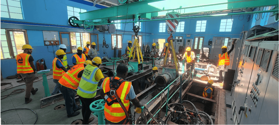 Barbados Water Authority Initiates Repairs at Hampton Pumping Station in St. Philip