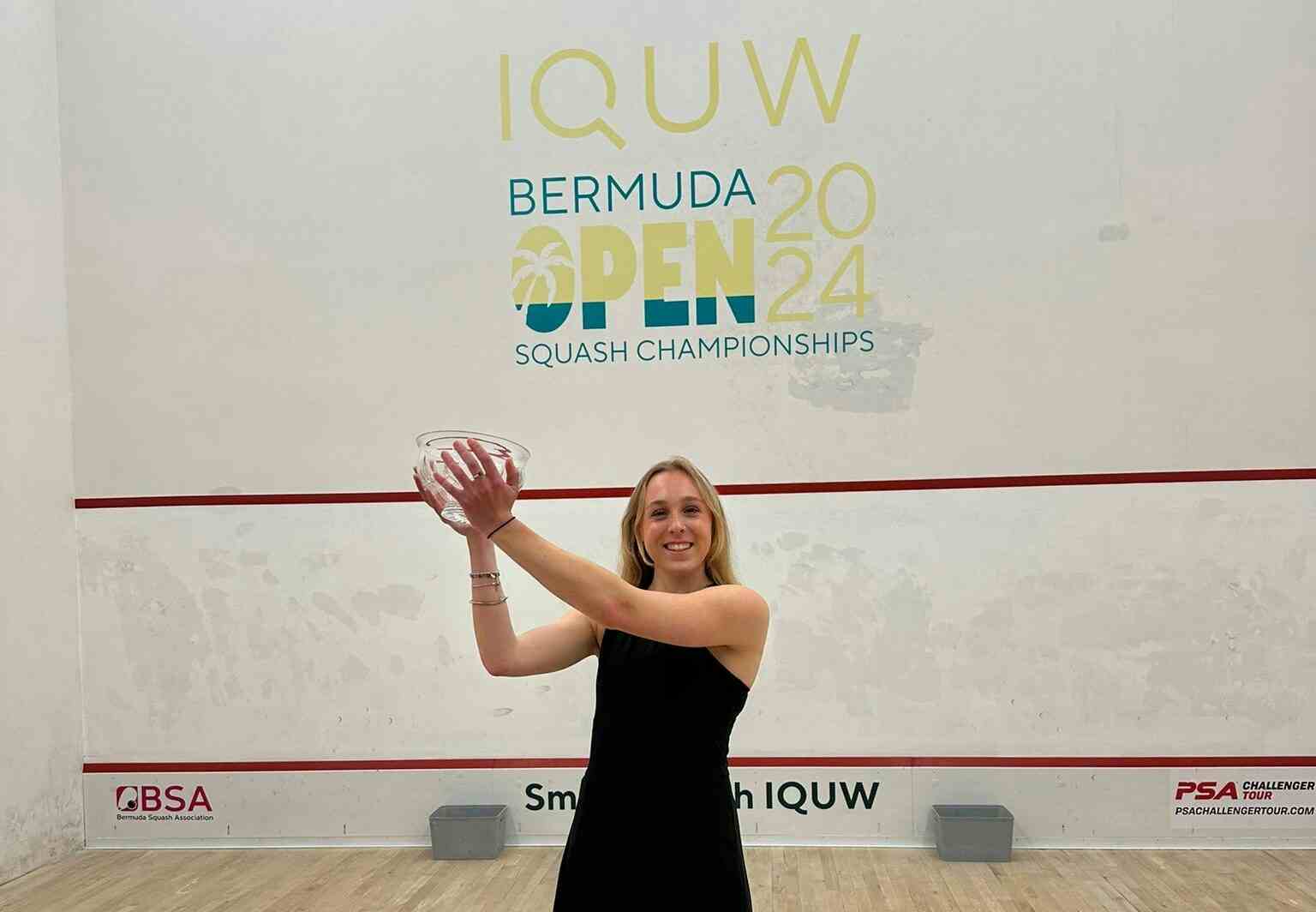 Margot Prow's Impressive Victory at IQUW Bermuda Open PSA Event: A Recap