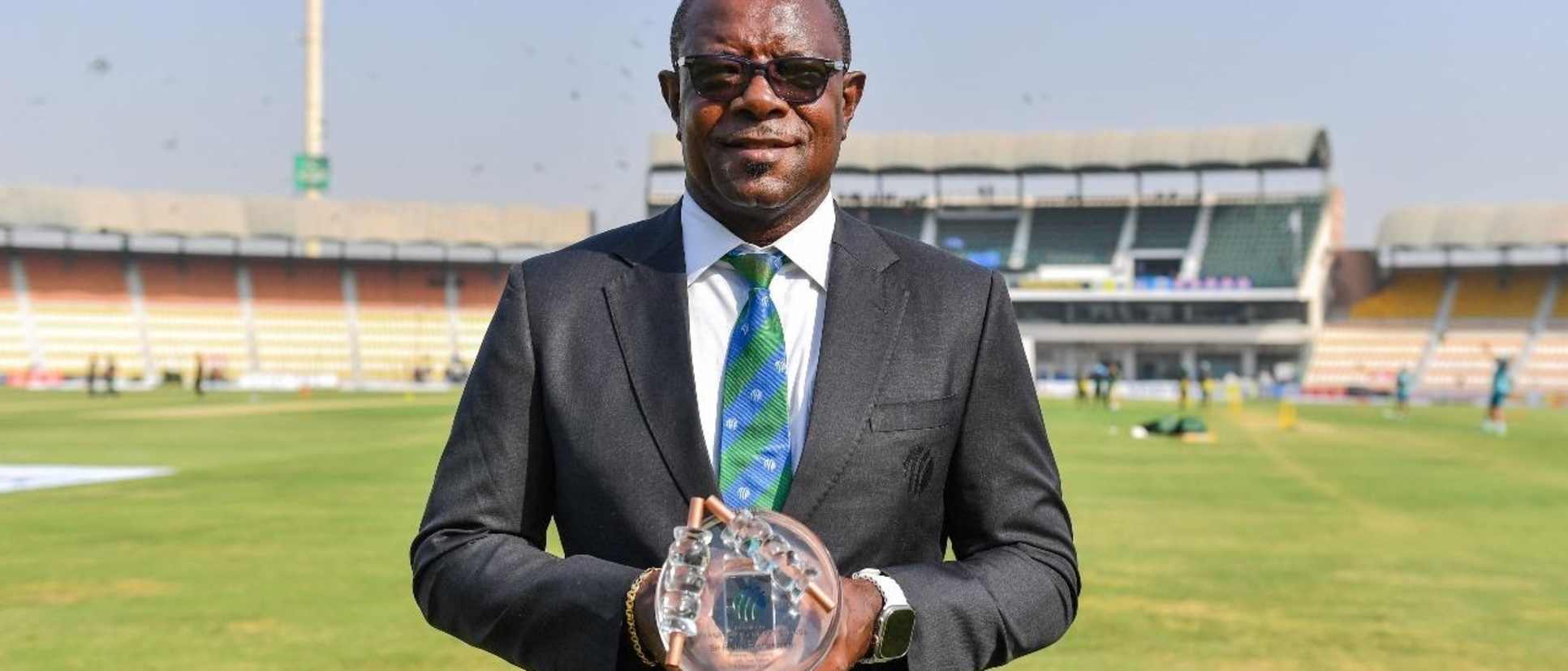Richie Richardson Honored for Officiating 100 Men’s ODI Matches as ICC Match Referee