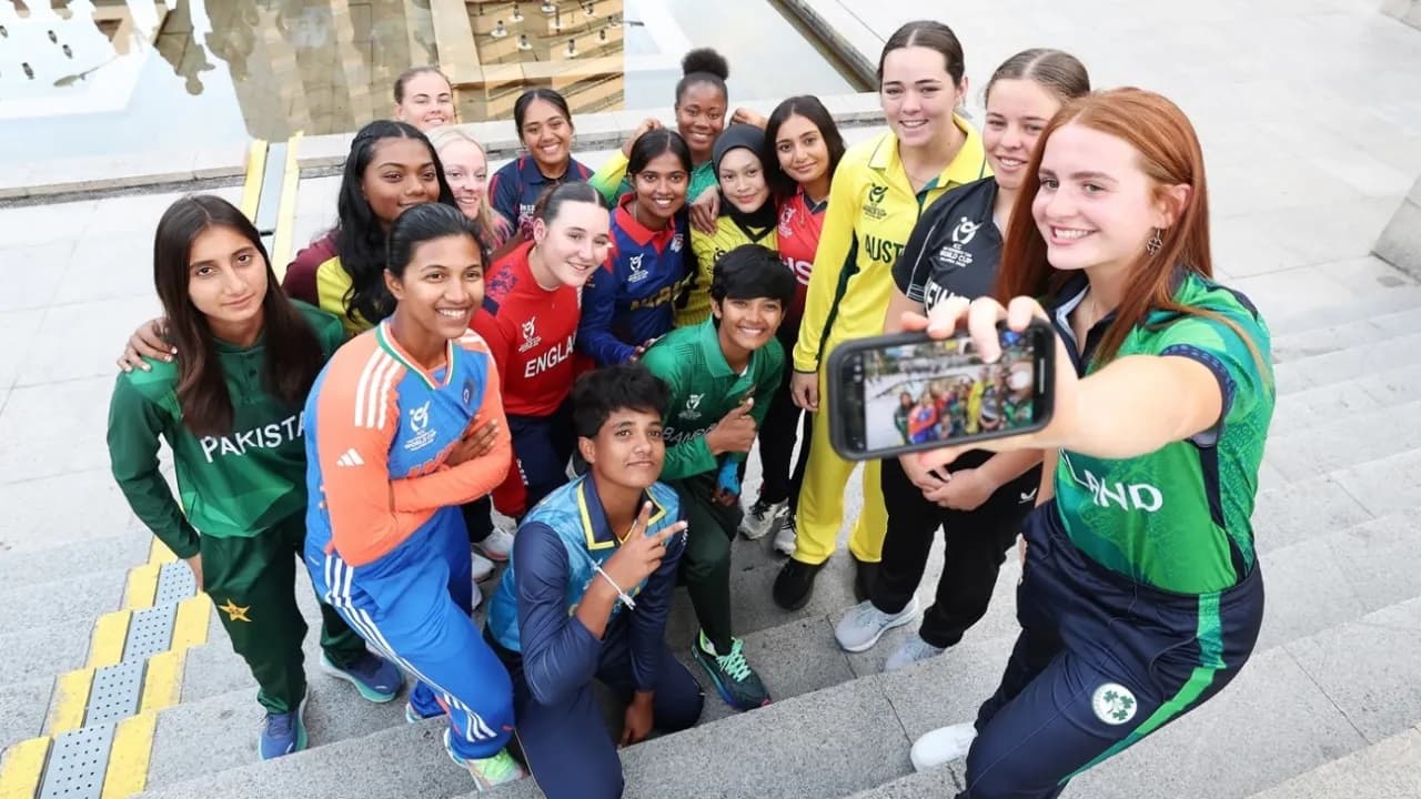 Captains Gather at Petronas Twin Towers for 2025 U19 Women’s T20 World Cup Photoshoot