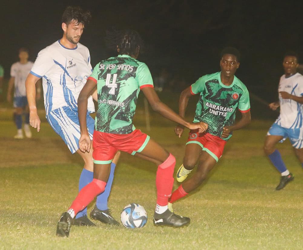 Kickstart Rush Prevails with 3-1 Victory Over Abrahams United Silver Sands in Barbados Football Association Premier League Match