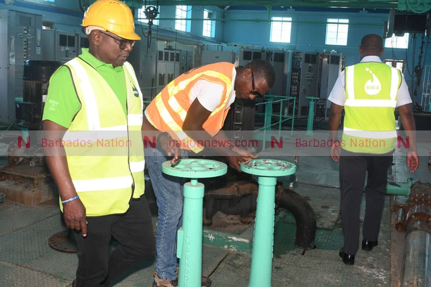 Barbados Water Authority Presses Ahead with Repair Work at Hampton Pumping Station in St Philip
