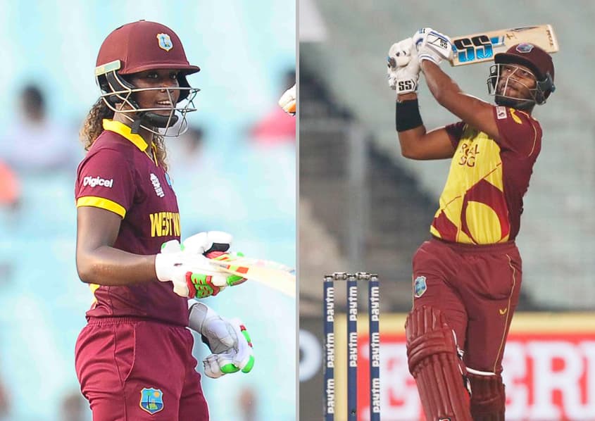 West Indies Players Nicholas Pooran and Hayley Matthews Named in ICC Teams-of-the-Year for 2023