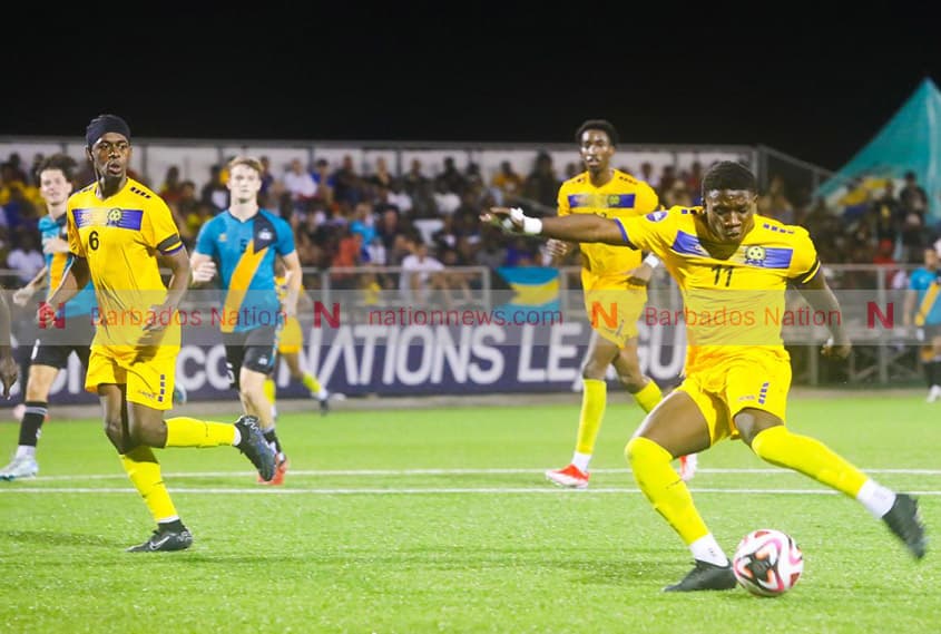 Barbados Defeats Bahamas 6-2 in CONCACAF Nations League C Match