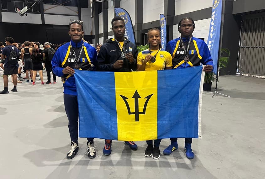 Barbados Wrestlers Shine at Sparta Cup Puerto Rico Championships, Eyes Set on 2025 Junior Pan American Games Qualification