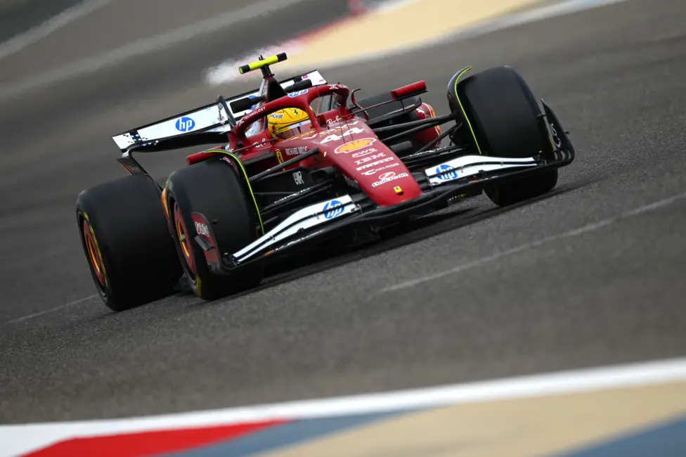 Formula 1 Pre-Season Testing in Bahrain: Lewis Hamilton Enjoys New Ferrari, Sets Second-Fastest Time